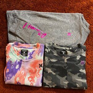 Herley Girls Long Sleeve Set of 3 size XL (13-15 yrs old) Excellent Condition